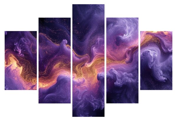 Slika - Ljubičasta maglica (150x105 cm)