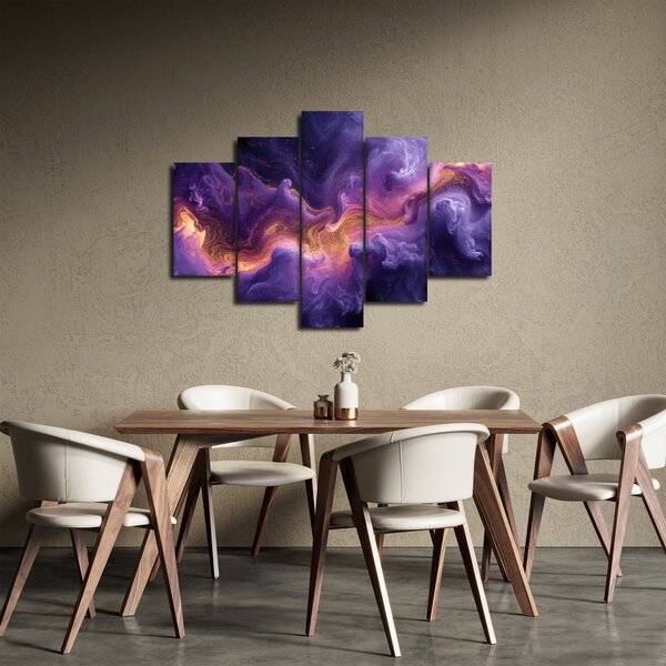 Slika - Ljubičasta maglica (150x105 cm)