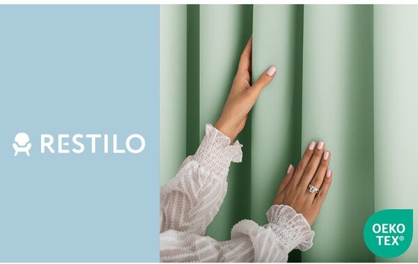 Mentol zelena zavjesa za djelomično zamračenje 140x270 cm Carli – Restilo