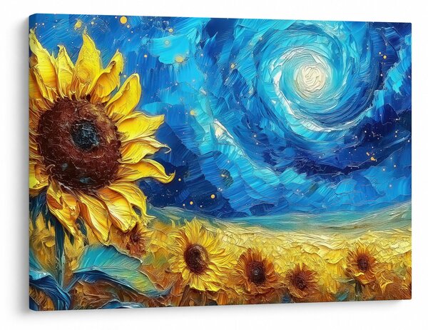 Slika - Slikanje suncokreta (70x50 cm)