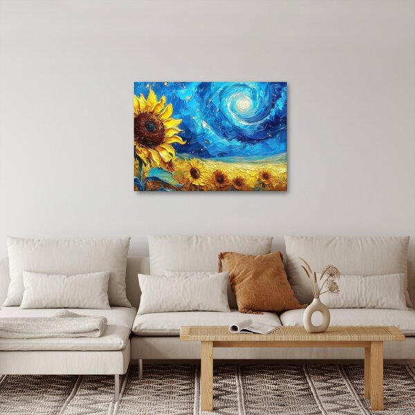 Slika - Slikanje suncokreta (70x50 cm)