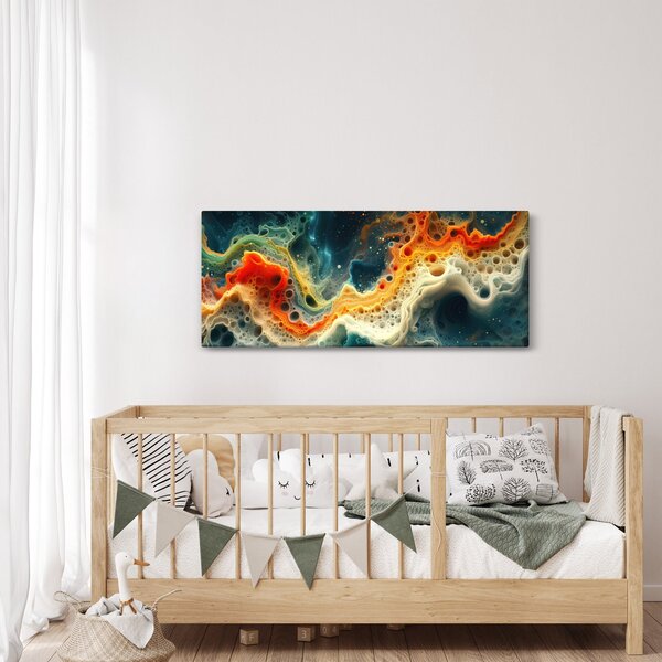 Slika - Moderna apstrakcija (120x50 cm)