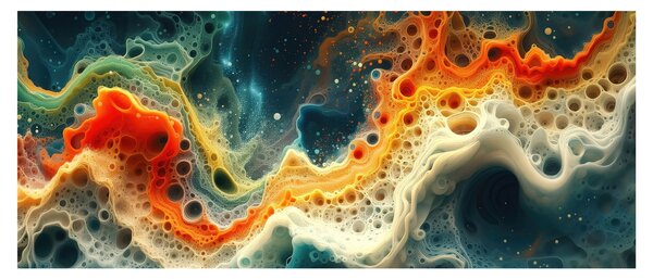 Slika - Moderna apstrakcija (120x50 cm)