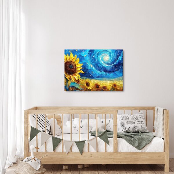 Slika - Slikanje suncokreta (70x50 cm)