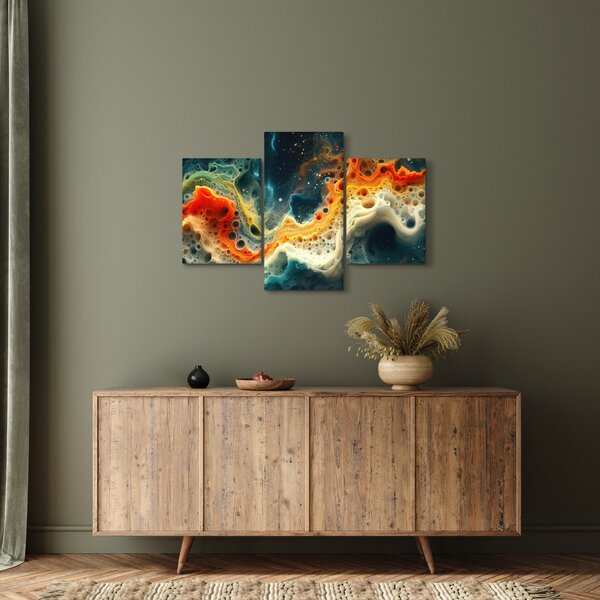 Slika - Moderna apstrakcija (90x60 cm)