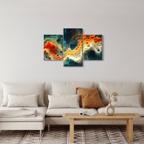 Slika - Moderna apstrakcija (90x60 cm)