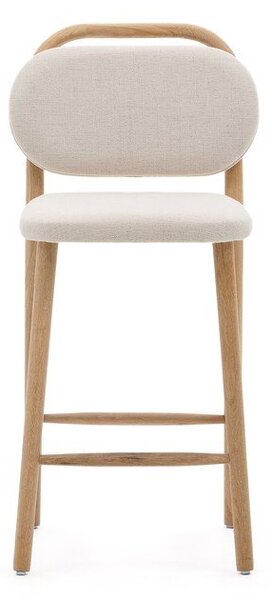 Bež barska stolica (visine sjedala 66 cm) Helda – Kave Home