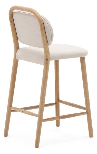 Bež barska stolica (visine sjedala 66 cm) Helda – Kave Home