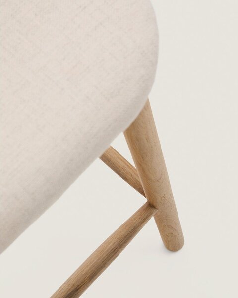 Bež barska stolica (visine sjedala 66 cm) Helda – Kave Home