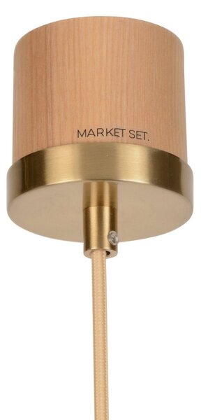Viseće Svjetiljka MARKET SET, Rivage L, Bež, Dnevna soba, Tkanina / tekstil, Dizajn