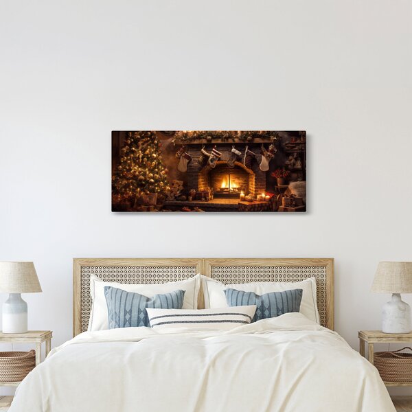 Slika - Božićni ugođaj (120x50 cm)