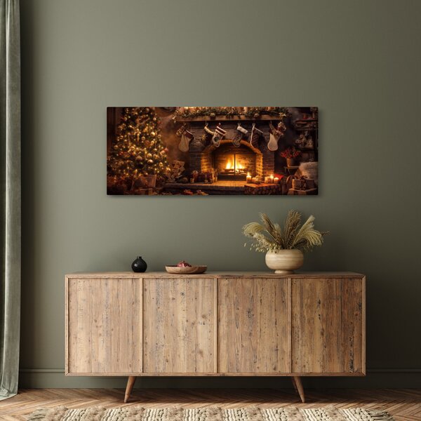 Slika - Božićni ugođaj (120x50 cm)
