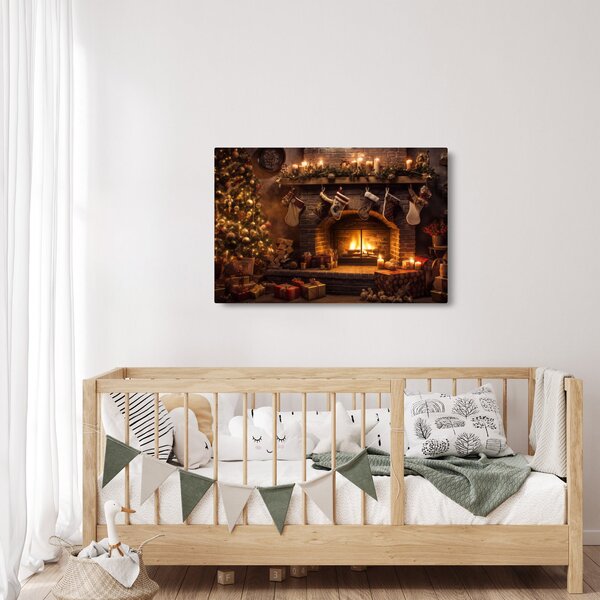 Slika - Božićni ugođaj (90x60 cm)