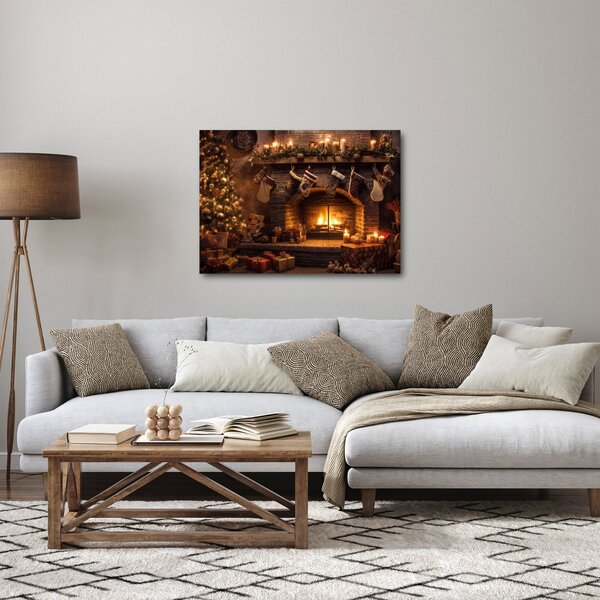 Slika - Božićni ugođaj (70x50 cm)