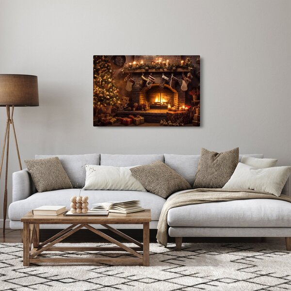 Slika - Božićni ugođaj (90x60 cm)
