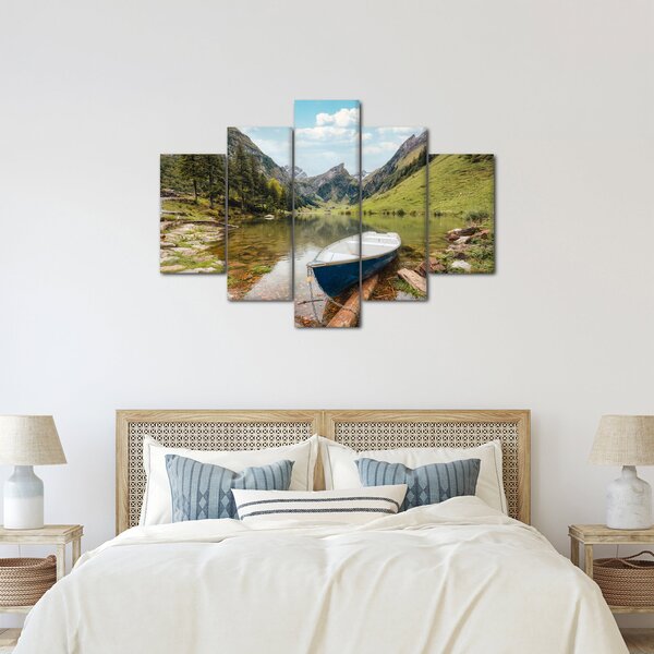 Slika - Seealpsee, jezero u Švicarskoj (150x105 cm)
