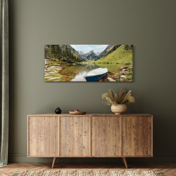 Slika - Seealpsee, jezero u Švicarskoj (120x50 cm)