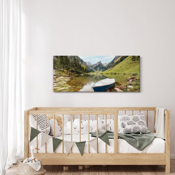 Slika - Seealpsee, jezero u Švicarskoj (120x50 cm)