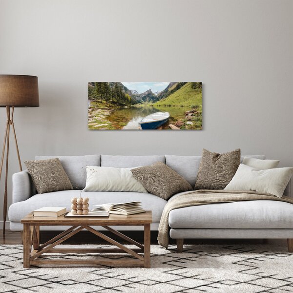 Slika - Seealpsee, jezero u Švicarskoj (120x50 cm)