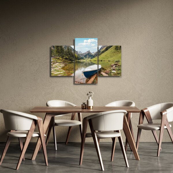 Slika - Seealpsee, jezero u Švicarskoj (90x60 cm)