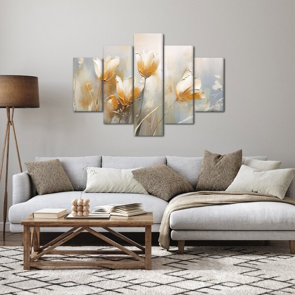 Slika - Slikanje tulipana (150x105 cm)