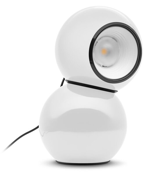 Stolne Lampa Stilnovo, Gravitino, prigušiv, Bijela, Dnevna soba, Metal, Dizajn