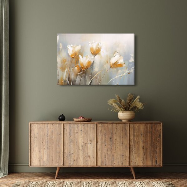 Slika - Slikanje tulipana (90x60 cm)
