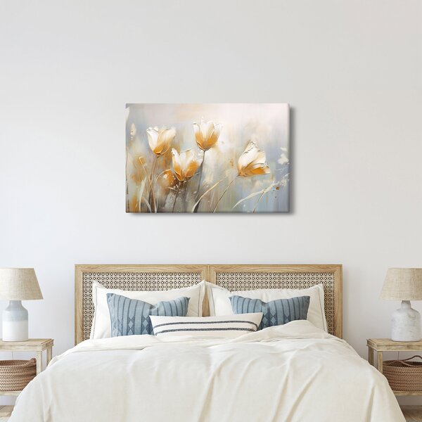 Slika - Slikanje tulipana (90x60 cm)