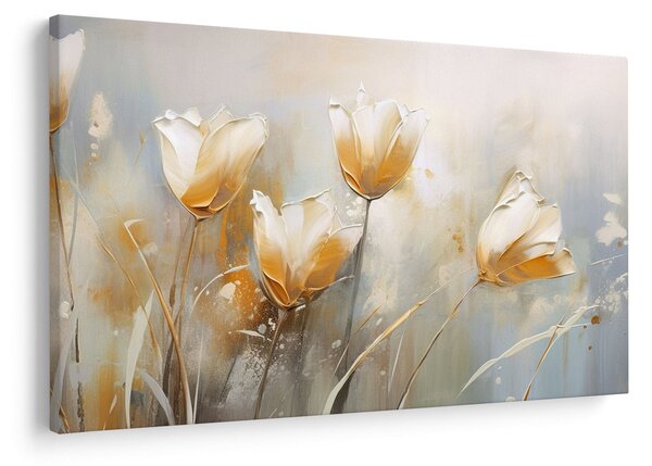 Slika - Slikanje tulipana (90x60 cm)