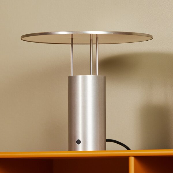 Stolne Lampa Piet Hein, Tempel280, prigušiv, Metalik, Spavaća soba, Aluminij, Dizajn
