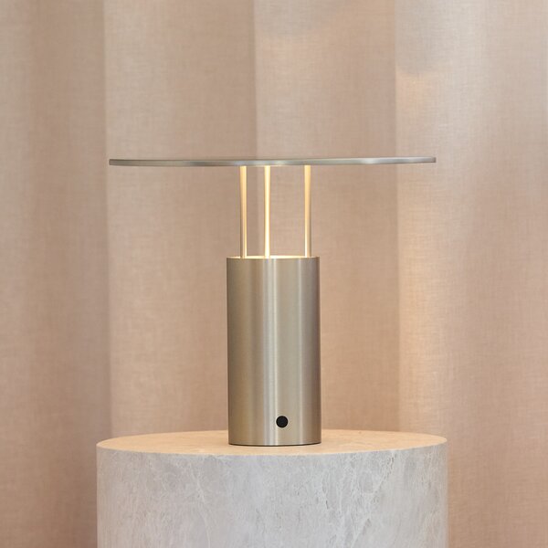 Stolne Lampa Piet Hein, Tempel280, prigušiv, Metalik, Spavaća soba, Aluminij, Dizajn