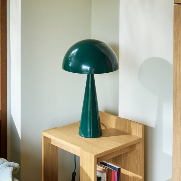 Stolne Lampa Hübsch, Mush, Zelena, Dnevna soba, Metal, Moderan