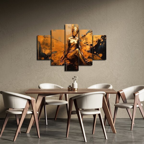 Slika - Apstrakcija vile (150x105 cm)