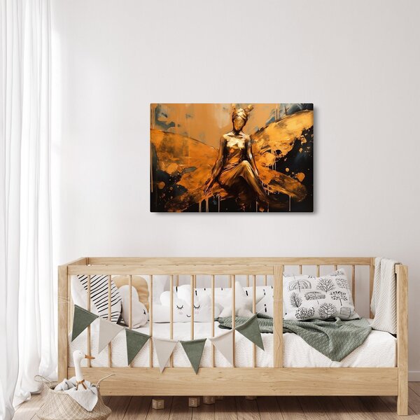 Slika - Apstrakcija vile (90x60 cm)