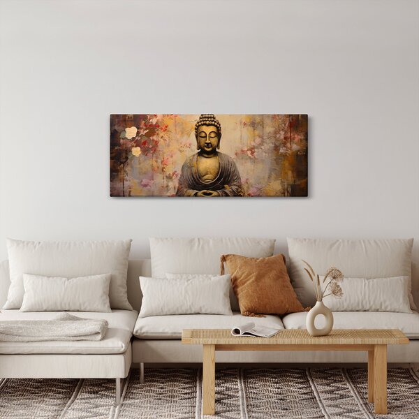 Slika - Buddha, slikanje (120x50 cm)