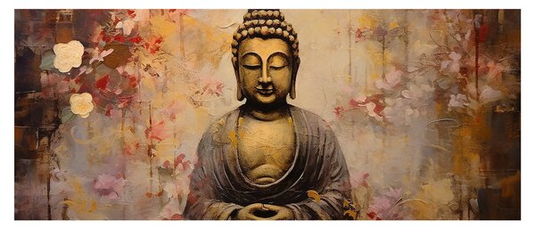 Slika - Buddha, slikanje (120x50 cm)
