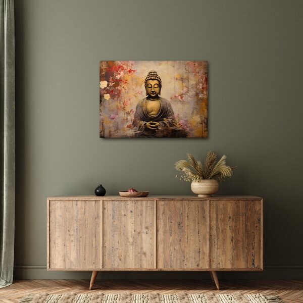 Slika - Buddha, slikanje (70x50 cm)