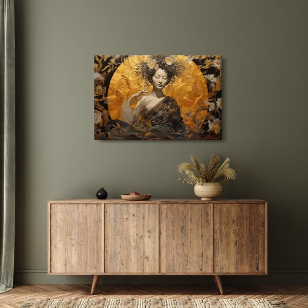 Slika - Japanska dama (90x60 cm)
