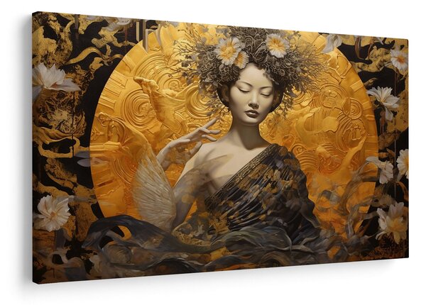 Slika - Japanska dama (90x60 cm)