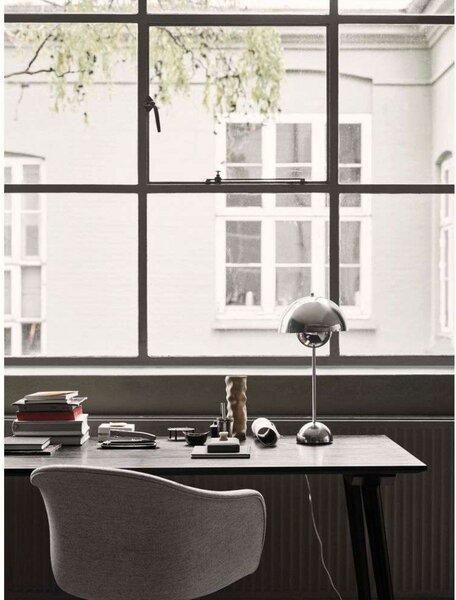Stolne Lampa &Tradition, Flowerpot VP3, Metalik, Dnevna soba, Metal, Dizajn