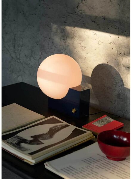 Stolne Lampa &Tradition, Journey SHY1, prigušiv, Plava, Dnevna soba, Staklo, Dizajn