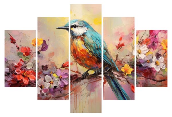Slika - Slikanje ptice (150x105 cm)