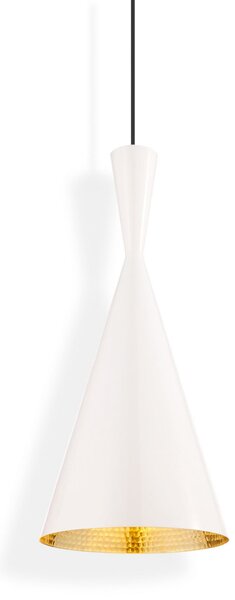Viseće Svjetiljka Tom Dixon, Beat, prigušiv, Bijela, Dnevna soba, Mjed, Dizajn