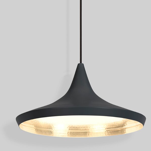 Viseće Svjetiljka Tom Dixon, Beat, prigušiv, Crno, Dnevna soba, Mjed, Dizajn