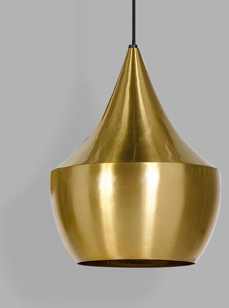 Viseće Svjetiljka Tom Dixon, Beat, prigušiv, Zlato / mjed, Dnevna soba, Mjed, Dizajn