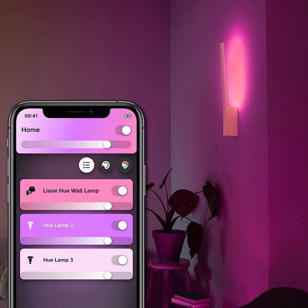 Zidne Svjetiljka Philips Hue, prigušiv, Bijela, Metal