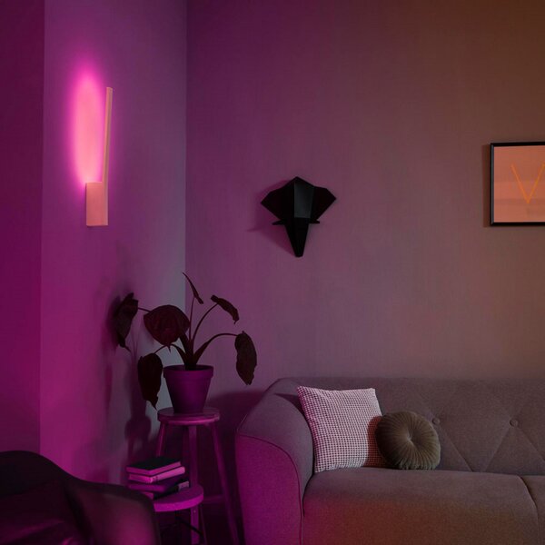 Zidne Svjetiljka Philips Hue, prigušiv, Bijela, Metal
