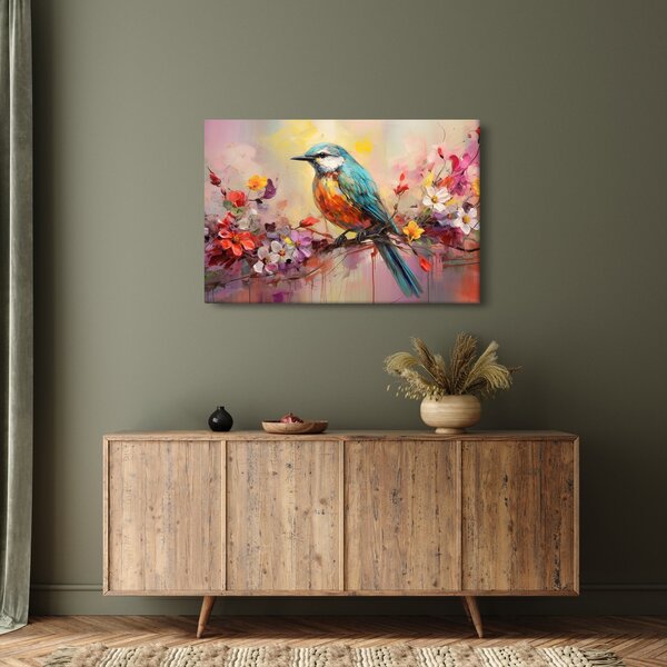 Slika - Slikanje ptice (90x60 cm)