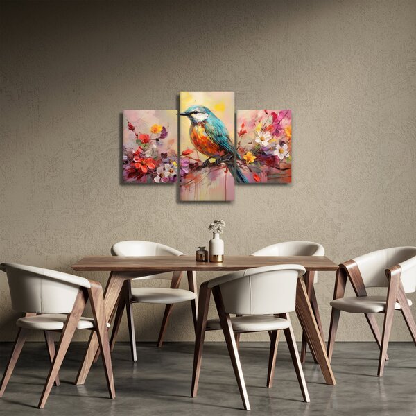 Slika - Slikanje ptice (90x60 cm)