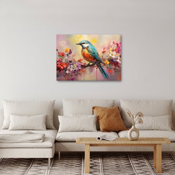 Slika - Slikanje ptice (70x50 cm)